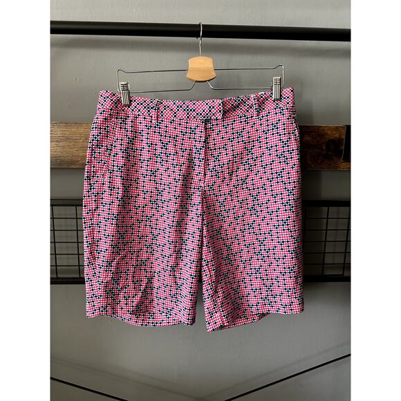 Lady Hagen Women's Navy Pink Shorts | Size 10 - Picture 1 of 4